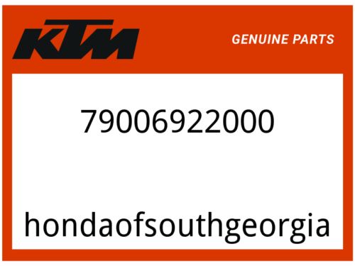 KTM OEM Part 79006922000 SAND COVER FOR AIR FILTER
