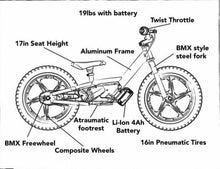 Load image into Gallery viewer, KTM FACTORY REPLICA 16e DRIVE BRUSHLESS E-BIKE TRAINER STACYC