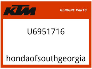 KTM OEM Part U6951716 KTM GRIP DOUGHNUTS SET