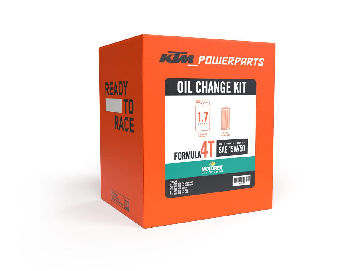 KTM 390 DUKE RC ADVENTURE STANDARD OIL CHANGE KIT 2015-2024 