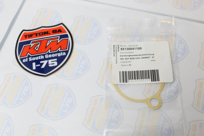KTM 55130041100 IGN. OUT SIDE COV. GASKET   07