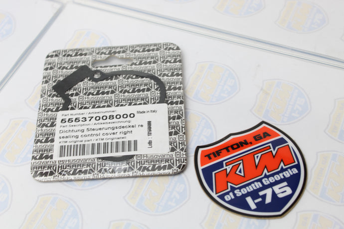 KTM 55537008000 Gasket control cover, right