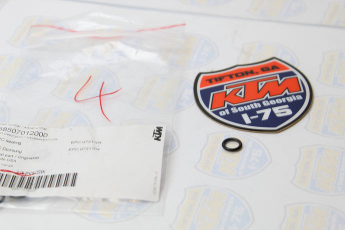 KTM 58507012000 O-RING VITON F. PLUG CPC    05