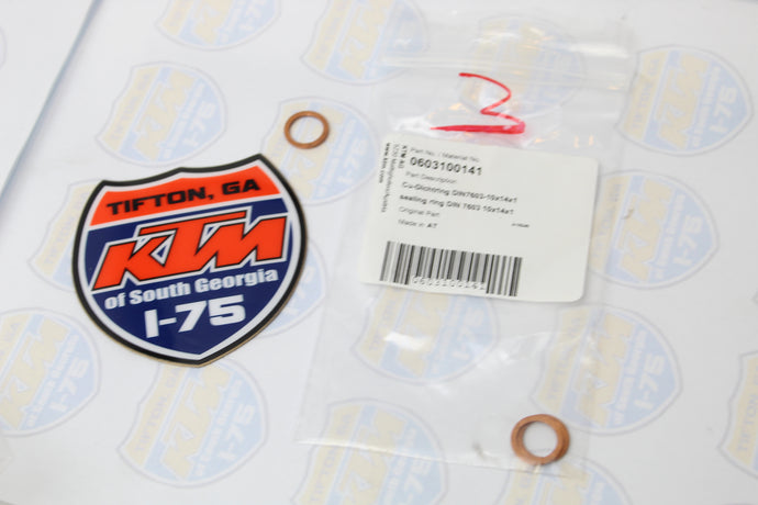 0603100141 SEALING RING DIN 7603 10X14X1