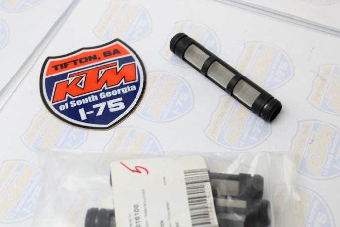 KTM 59038016100 OIL SCREEN NEW SS # 59038016200