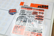 Load image into Gallery viewer, KTM UPW1872600 CORPORATE STICKER SHEET