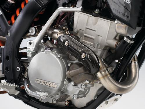 KTM SXS07250535 CARBON HEAT SHIELD