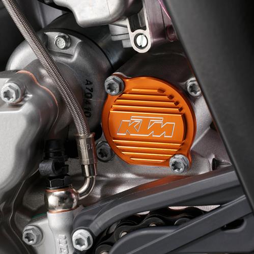 KTM U6951157 OIL FILTER COVER CNC ANODIZED
