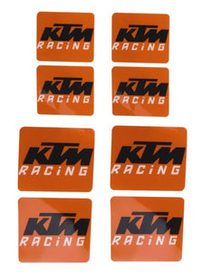 KTM U6951087 WHEEL HUB DECAL KIT 8 PCS.