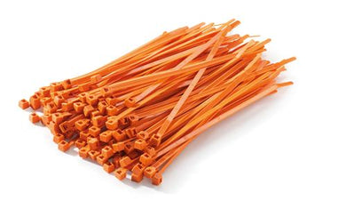 KTM U6951130 ORANGE CABLE TIES 100PK